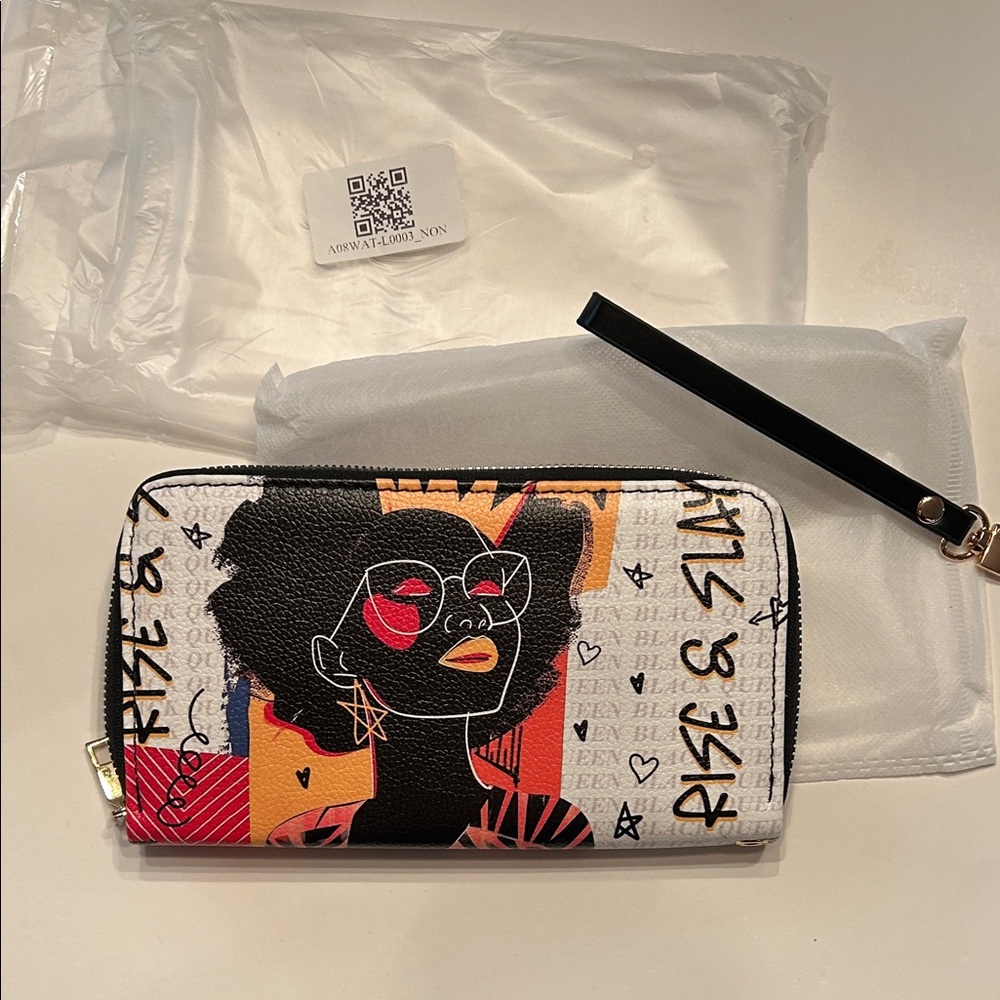 Beautiful Vegan Long Wallet